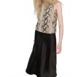 NEW MELISSA NEPTON troy sleeveless top in animal